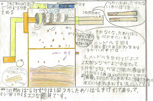 「わりばしけずりエコ」 画像